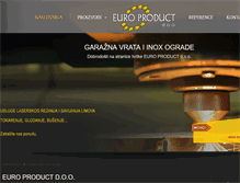 Tablet Screenshot of europroduct.hr